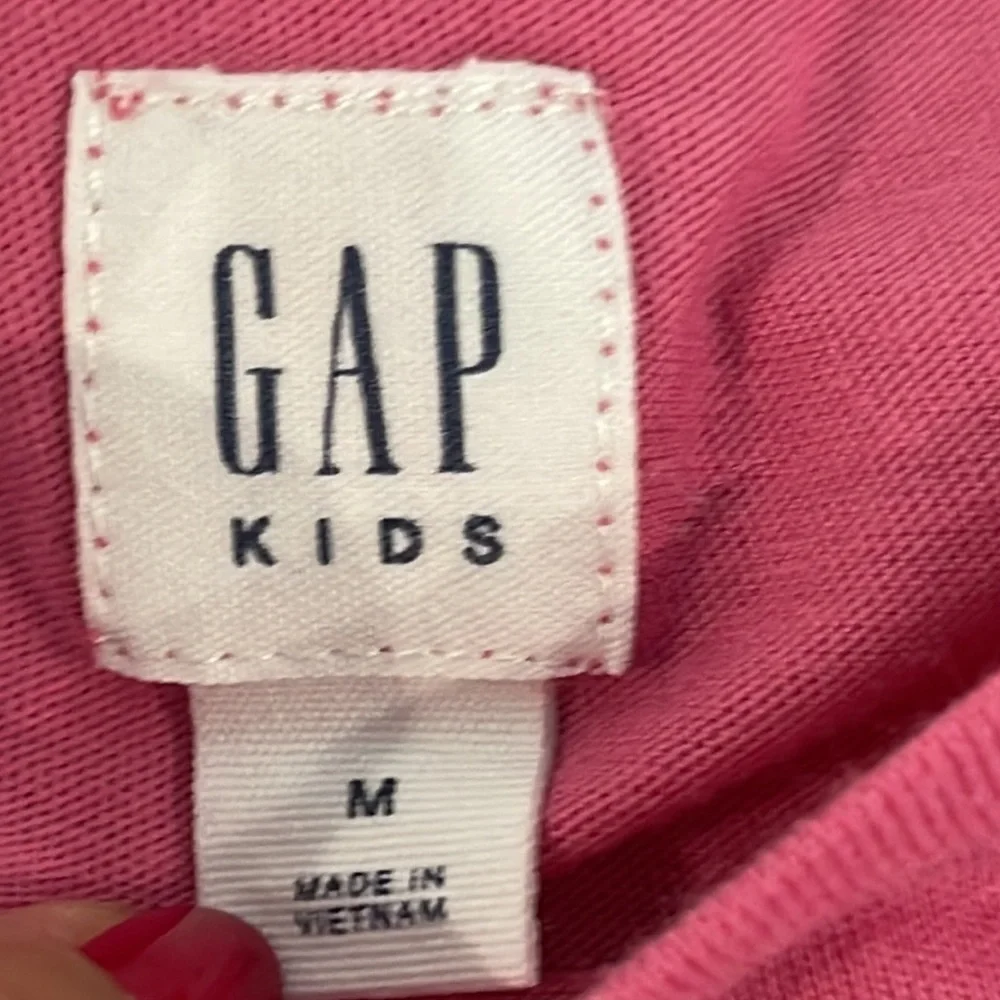 Gap Girls Long Sleeve Oink T-Shirt Size Medium